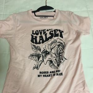 Halsey T-shirt Pink